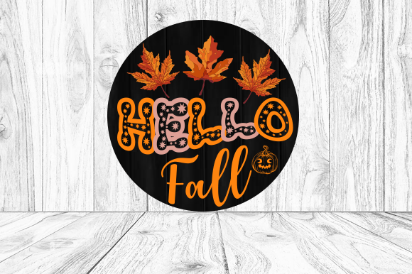 Download Hello Fall, SVG Cut File Design - Hello fall Collection