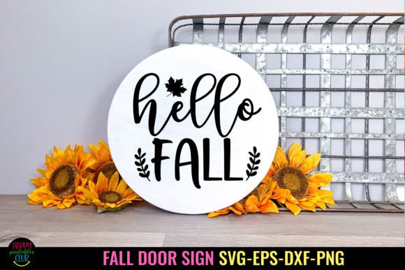 Download Hello Fall SVG I Fall Door Sign SVG - Hello fall Collection