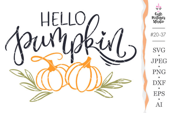Download Hello Pumpkin SVG Hello Fall Png Clipart - Hello fall Collection